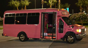 Pink Panther Party Bus Houston 